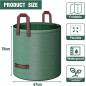 SAC A DÉCHÊTS JARDIN 270 L Diam 67 x H 76 cm LOT DE 6 PIECES