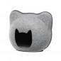 Abri Douillet pour Chat Gris 36cm X 47cm X 40cm
