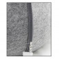 Abri Douillet pour Chat Gris 36cm X 47cm X 40cm