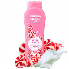 Gel Tulipan Negro Fraise et Crème 650 ml