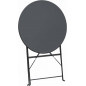 Table de Jardin Pliable  LP Home D60 x H71 cm Anthracite