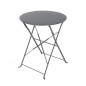 Table de Jardin Pliable  LP Home D60 x H71 cm Anthracite