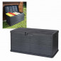 Coffre de Jardin ANTHRACITE GDS 118 x 59 x 57 cm 360 Litres