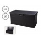 Coffre de Jardin ANTHRACITE GDS 118 x 59 x 57 cm 360 Litres