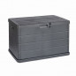 COFFRE DE JARDIN ANTHRACITE  78 x 55 x 52 cm
