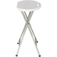 TABOURET COCKTAIL PLIABLE 32.5 x 29 x H70 cm