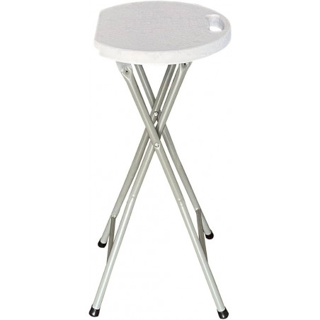 TABOURET COCKTAIL PLIABLE 32.5 x 29 x H70 cm