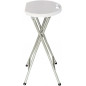 TABOURET COCKTAIL PLIABLE 32.5 x 29 x H70 cm