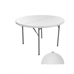 TABLE RONDE PLIABLE ROXI Diam 122 x H 74 cm