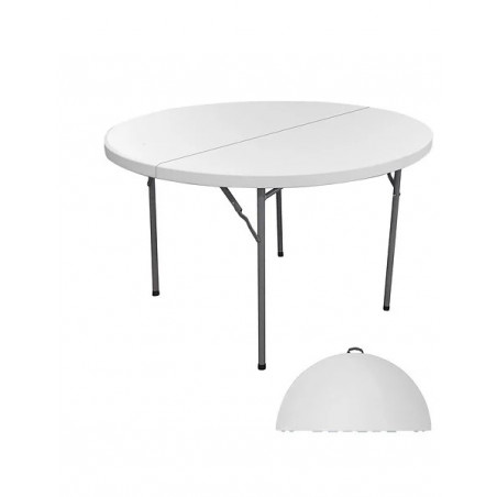 TABLE RONDE PLIABLE ROXI Diam 122 x H 74 cm
