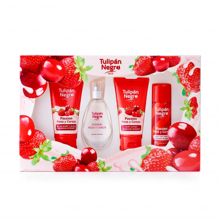 Coffret  Passion Fraise et Cerise