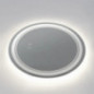 Miroir de salle de bain LED, luminosité réglable