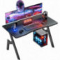 Bureau Gaming  Ergonomique en Fibre de Carbone