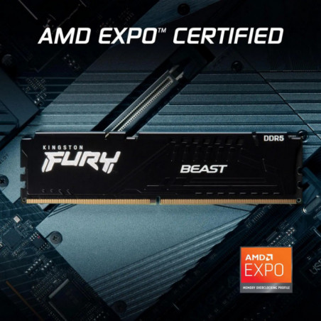Kingston Fury Beats DDR5 RAM Mémoire de bureau XMP DIMM