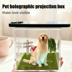 Ornement holographique souvenir animal