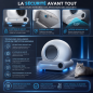 Litière Connectée Auto Clean SmartCat Pro™ 65L