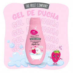 THE FRUIT COMPANY Gel douche Fraise et Crème 600ML