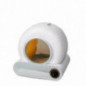 Bac à Litière Intelligent pour Chat, Entièrement existent, Grande Capacité, Semi-Fermé, Toilettes Intelligentes, Télécommande