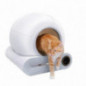 Bac à Litière Intelligent pour Chat, Entièrement existent, Grande Capacité, Semi-Fermé, Toilettes Intelligentes, Télécommande