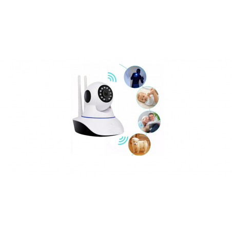 Caméra Infrarouge Sans Fil Wifi Hd 3 Antennes Capteur Nuit