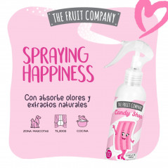 THE FRUIT COMPANY  Spray Désodorisant à la gomme de fraise 200ml