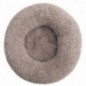 Lit rond pour animaux grand chien, en peluche pour chat, maison pour chien moyen, couchage chaud d'hiver, che