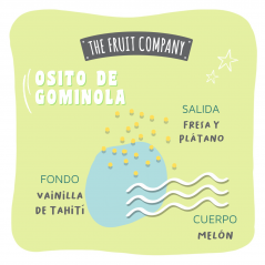 THE FRUIT COMPANY  Spray Désodorisant Ourson guimauve 200ml