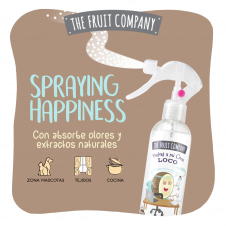 THE FRUIT COMPANY  Spray Désodorisant Coco  200ml