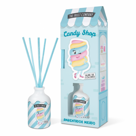 THE FRUIT COMPANY Désodorisant Mikado nuage de couleur 40 ml