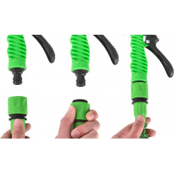 Tuyau d'arrosage flexible et arrosage  Longueur 30 mètres  Tuyau d'arrosage rétractable Ultra résistant