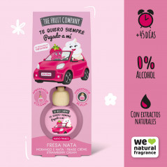 THE FRUIT COMPANY  Désodorisant  Pour Voiture à la Fraise Chantilly 6.5 ml