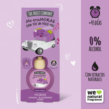 THE FRUIT COMPANY  Désodorisant  Pour voiture  Mures  6.5 ml