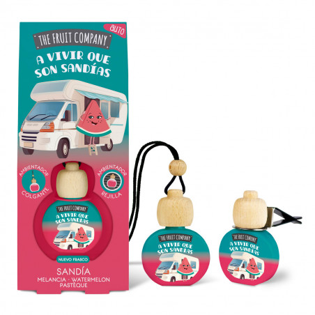 THE FRUIT COMPANY  Désodorisant  Pour voiture  Pastèque  6.5 ml