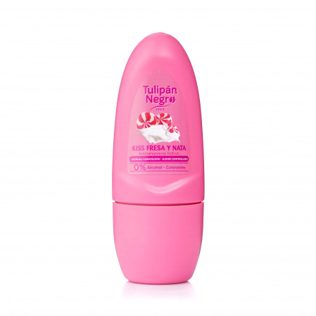 Tulipan Negro Déodorant Roll-on Fraise & Crème 50 ml