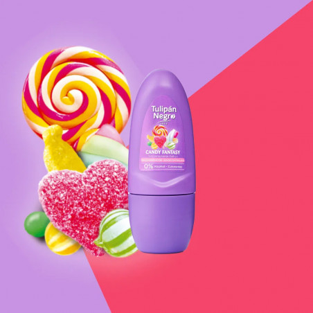 Tulipan Negro Déodorant Roll-on Candy Fantasy 50 ml