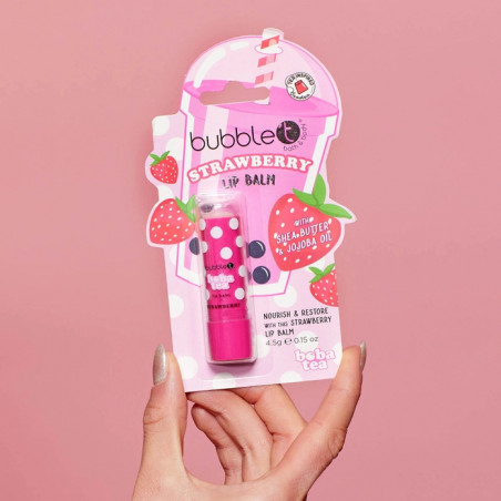 Bubble T Baume à lèvres Boba Tea Fraise  4,5 g