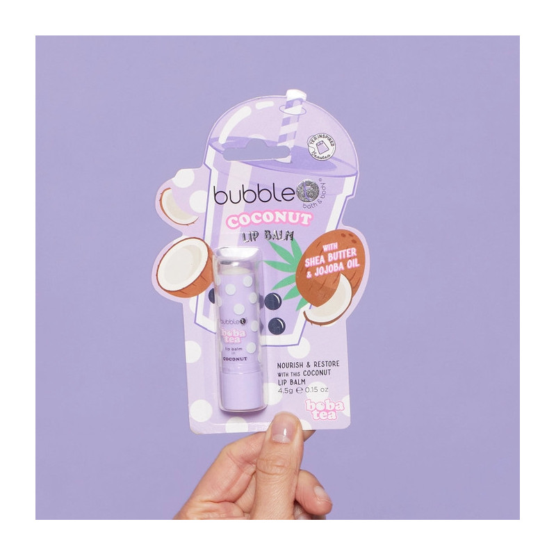 Bubble T Baume à lèvres à la noix de coco Boba Tea 4,5 g