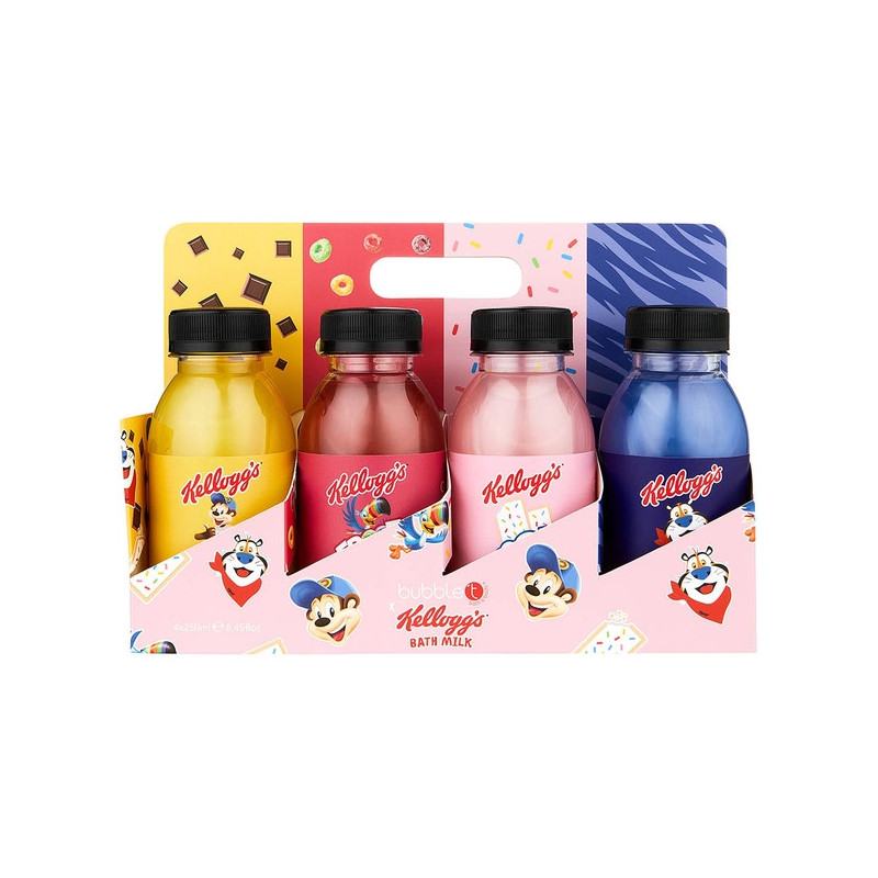 Coffret cadeau Kellogg's Bubble Bath Milk 4 x 250 ml