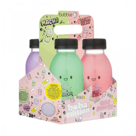 Coffret cadeau de gel douche - Édition Boba 4 x 250 ml