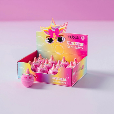 Bubble T  Bombe de bain Licorne Fizzers 1 pièce  150 g