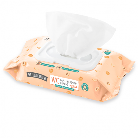 The Fruit Company Papier humide WC  Pêche