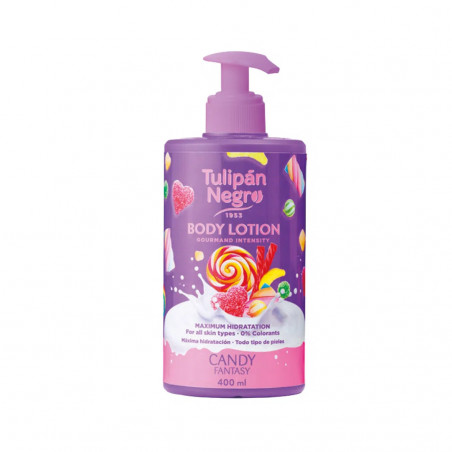 Tulipán Negro Kiss Candy fantasy Crème Body Lotion  400ml
