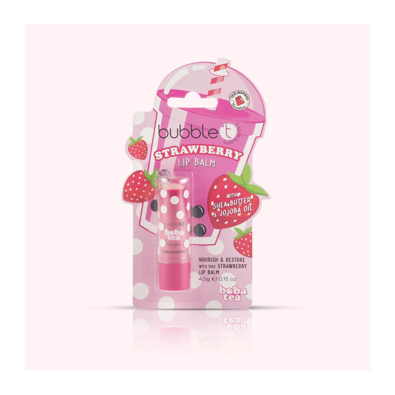Bubble T Baume à lèvres Boba Fraise 4,5 g