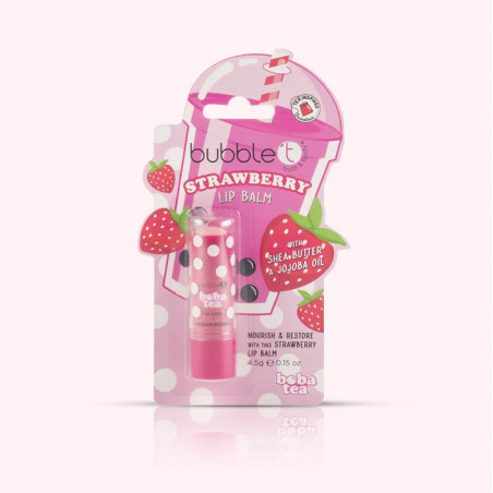 Bubble T Baume à lèvres Boba Fraise 4,5 g