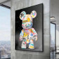Cadre Peinture sur toile graffiti 30x40cm