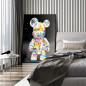 Cadre Peinture sur toile graffiti 30x40cm