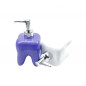 Distributeur de savon Bleu en Forme de Dent