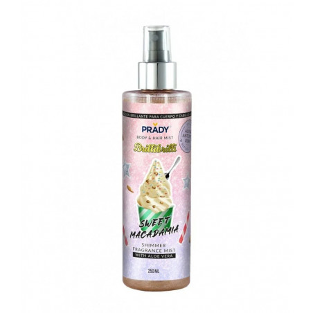 Brume corporelle SCINTILLANTE CORPS ET CHEVEUX PRADY SWEET MACADAMIA PRADY 2