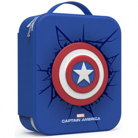 Capitan America Set avec trousse Trousses de toilette