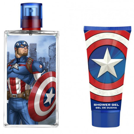Capitan America Set avec trousse Trousses de toilette